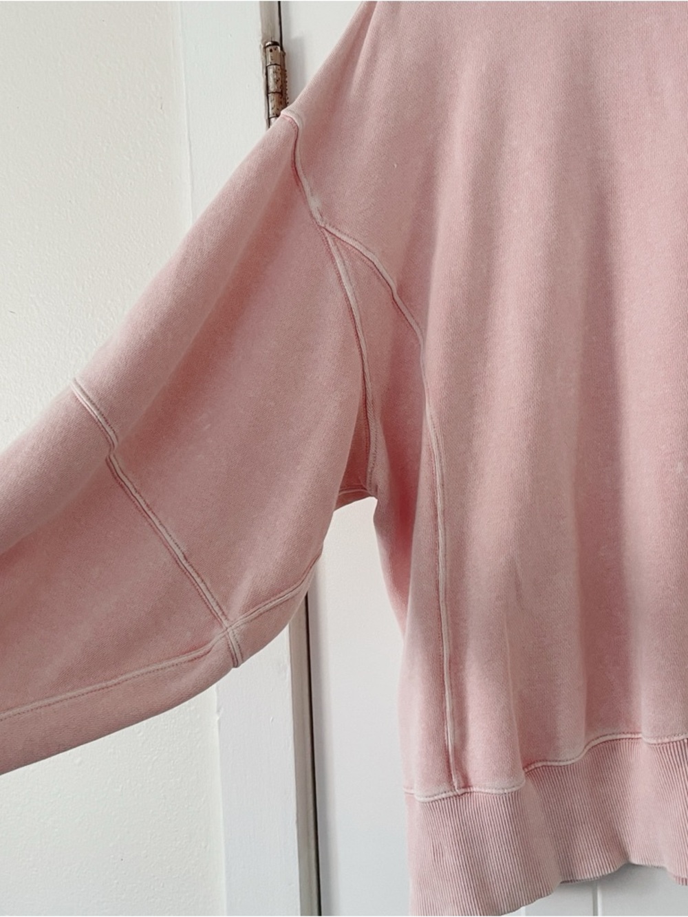 Aerie Go-To Sweatshirt Soft Oversized Pullover Size XL Casual Pastel - Picture 5 of 9